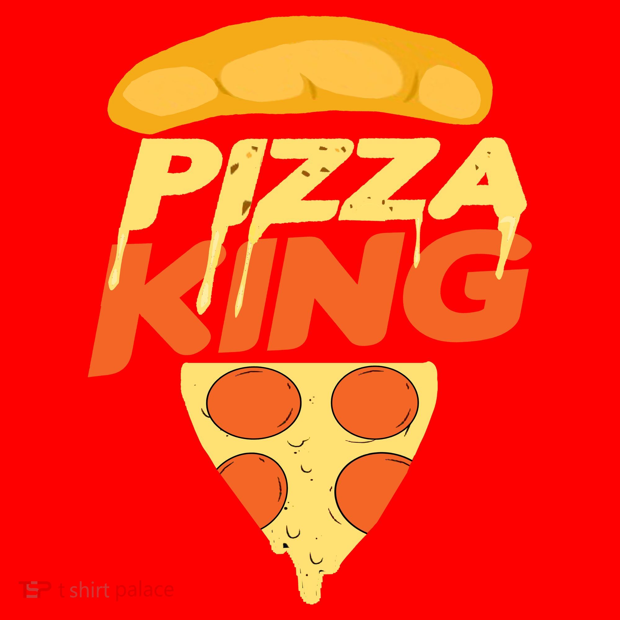 Pizza King Santa Hat