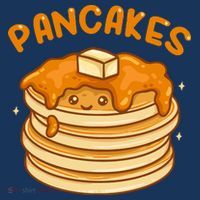 Pancakes Kawaii Women's Hoodie thumb 2