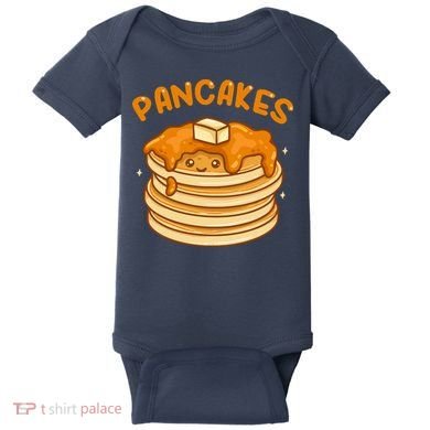 Pancakes Kawaii Baby Bodysuit
