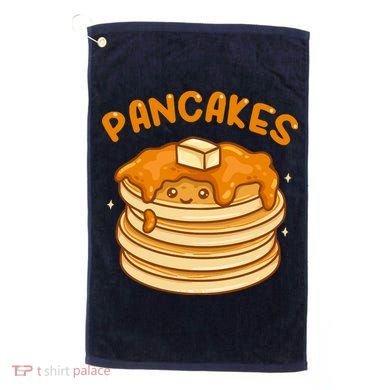 Pancakes Kawaii Golf Towel