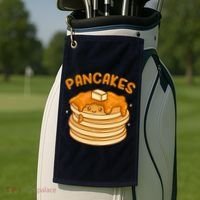 Pancakes Kawaii Golf Towel thumb 2