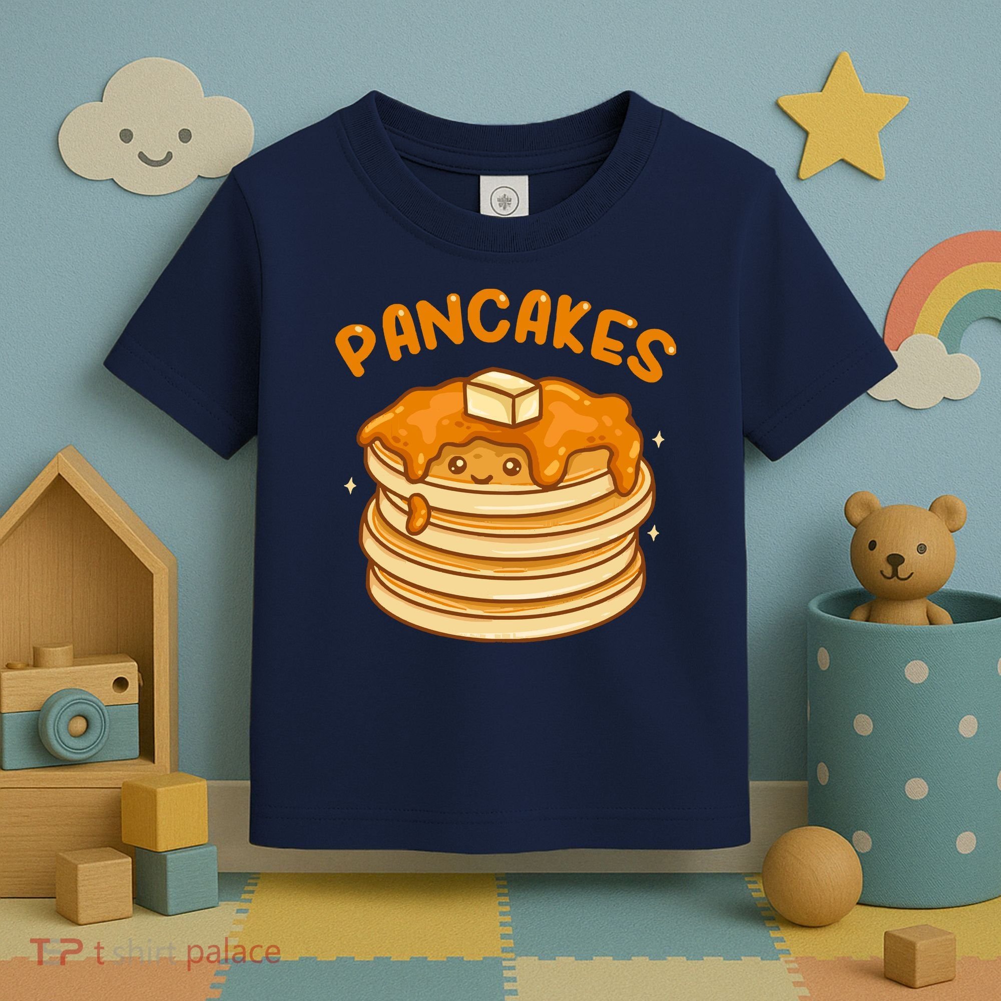 Pancakes Kawaii Toddler T-Shirt