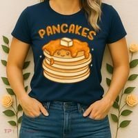 Pancakes Kawaii Women's T-Shirt thumb 2