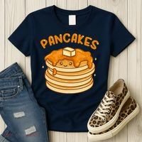 Pancakes Kawaii Women's T-Shirt thumb 3