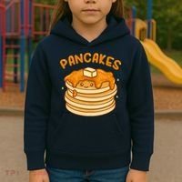 Pancakes Kawaii Kids Hoodie thumb 3