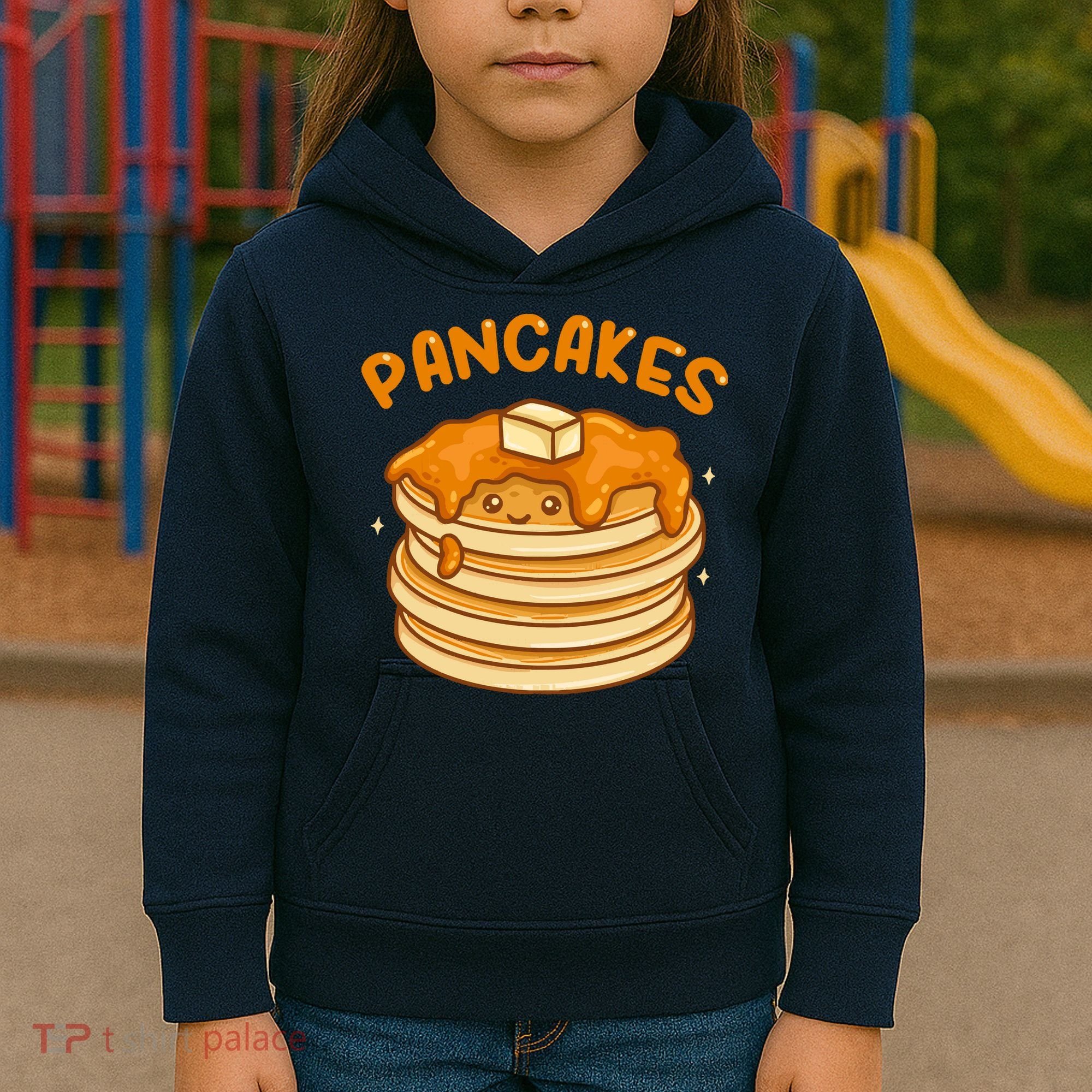 Pancakes Kawaii Kids Hoodie