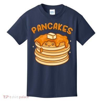 Pancakes Kawaii Kids T-Shirt
