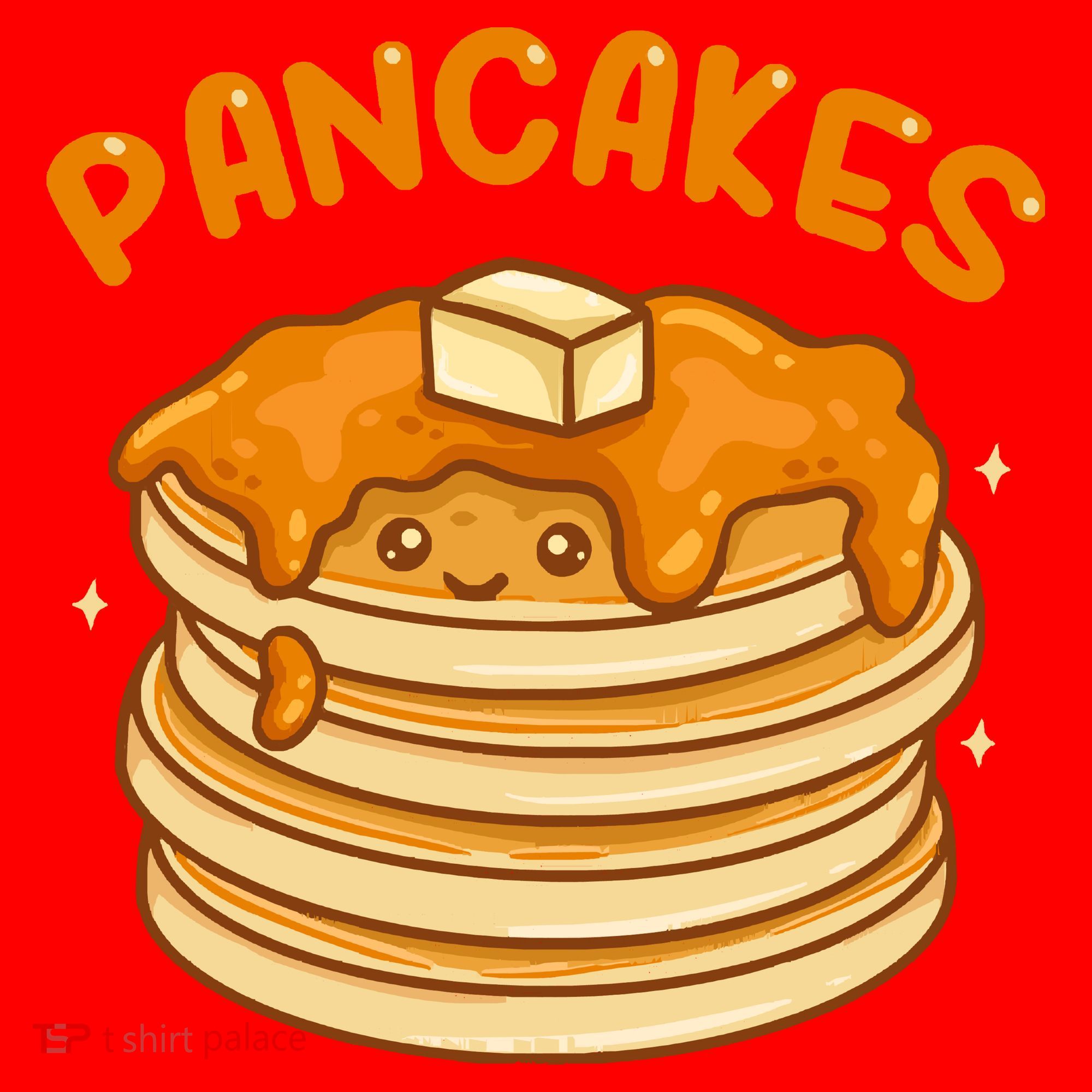 Pancakes Kawaii Santa Hat