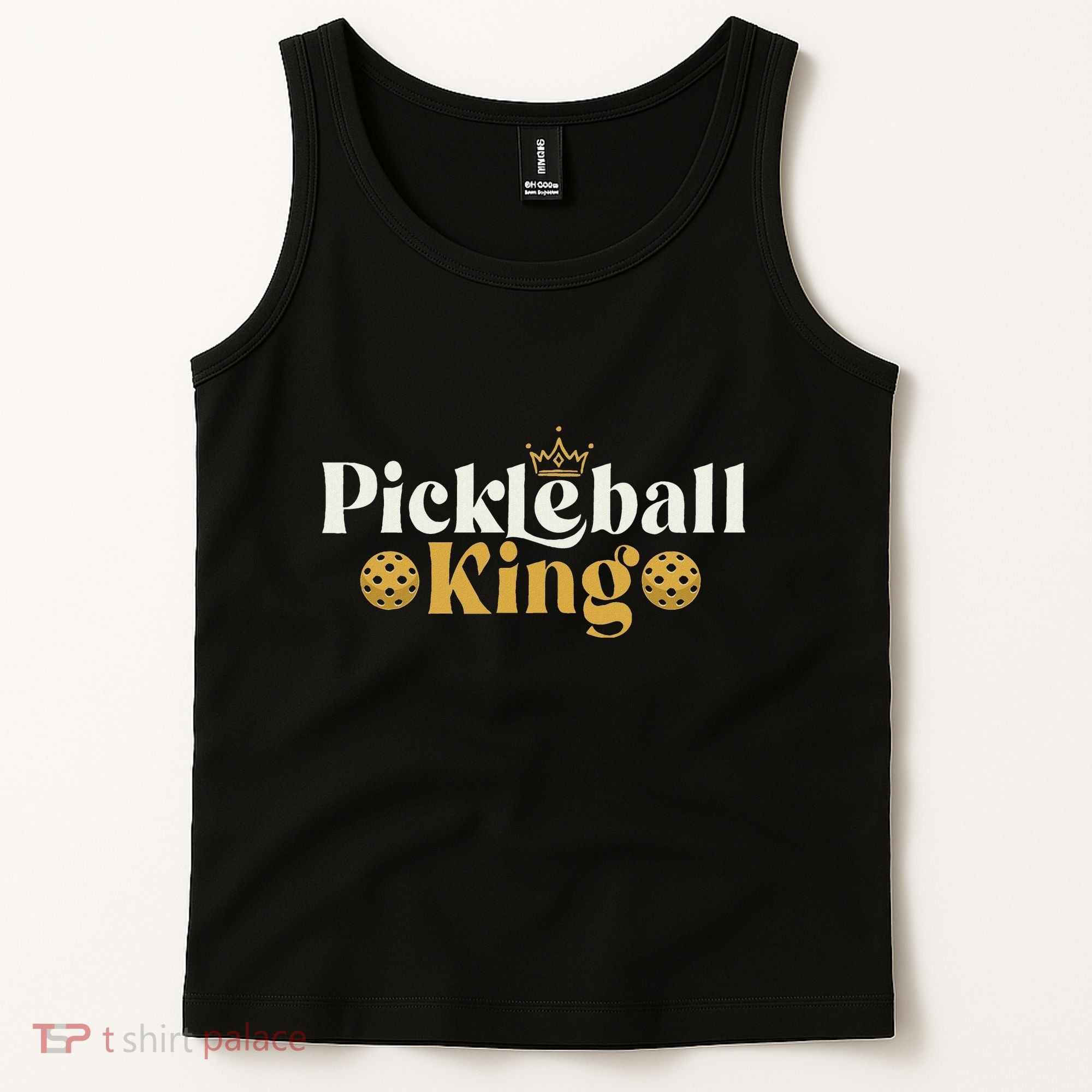 Pickleball King Pickleballer Pickleball Player Tank Top