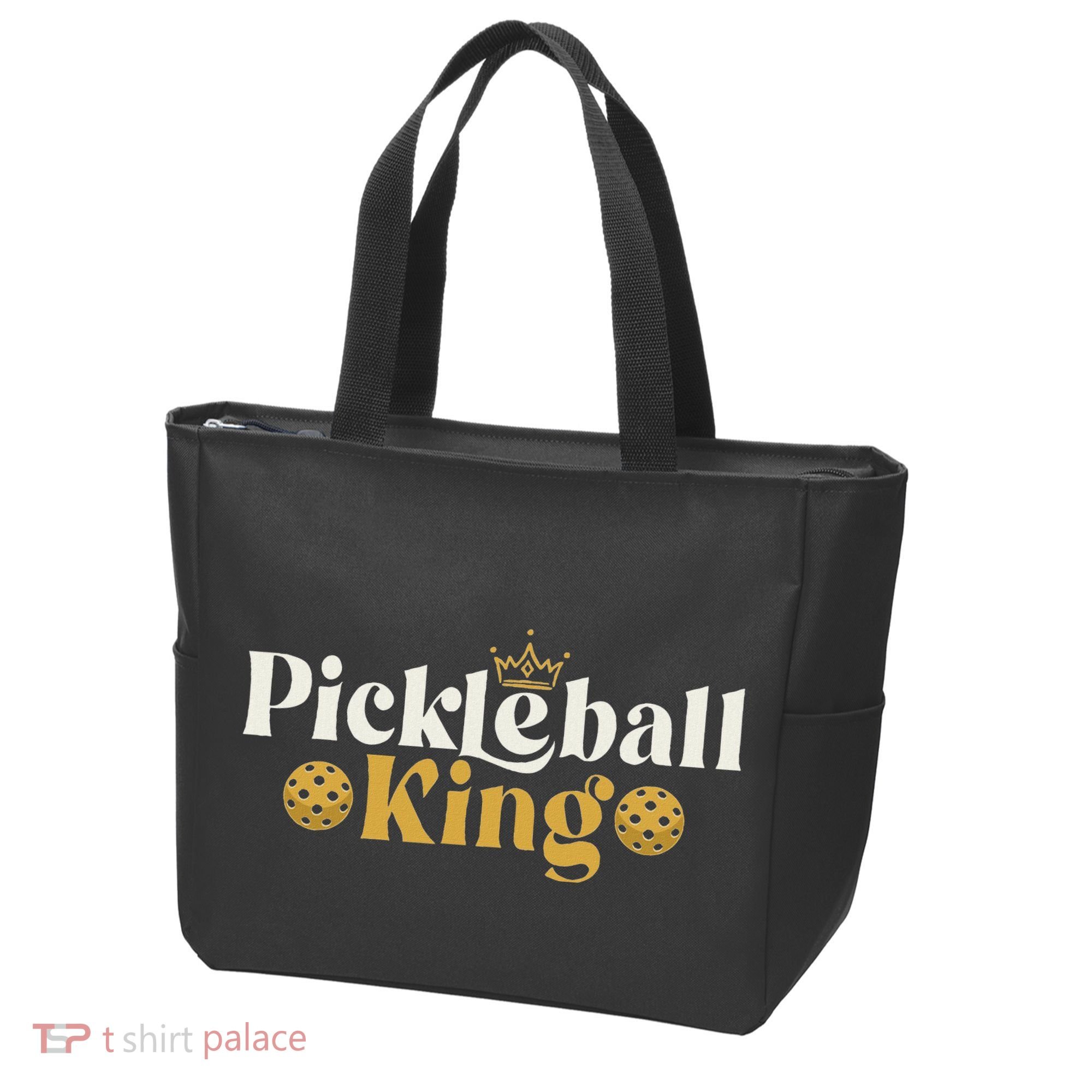 Pickleball King Pickleballer Pickleball Player Tote Bag