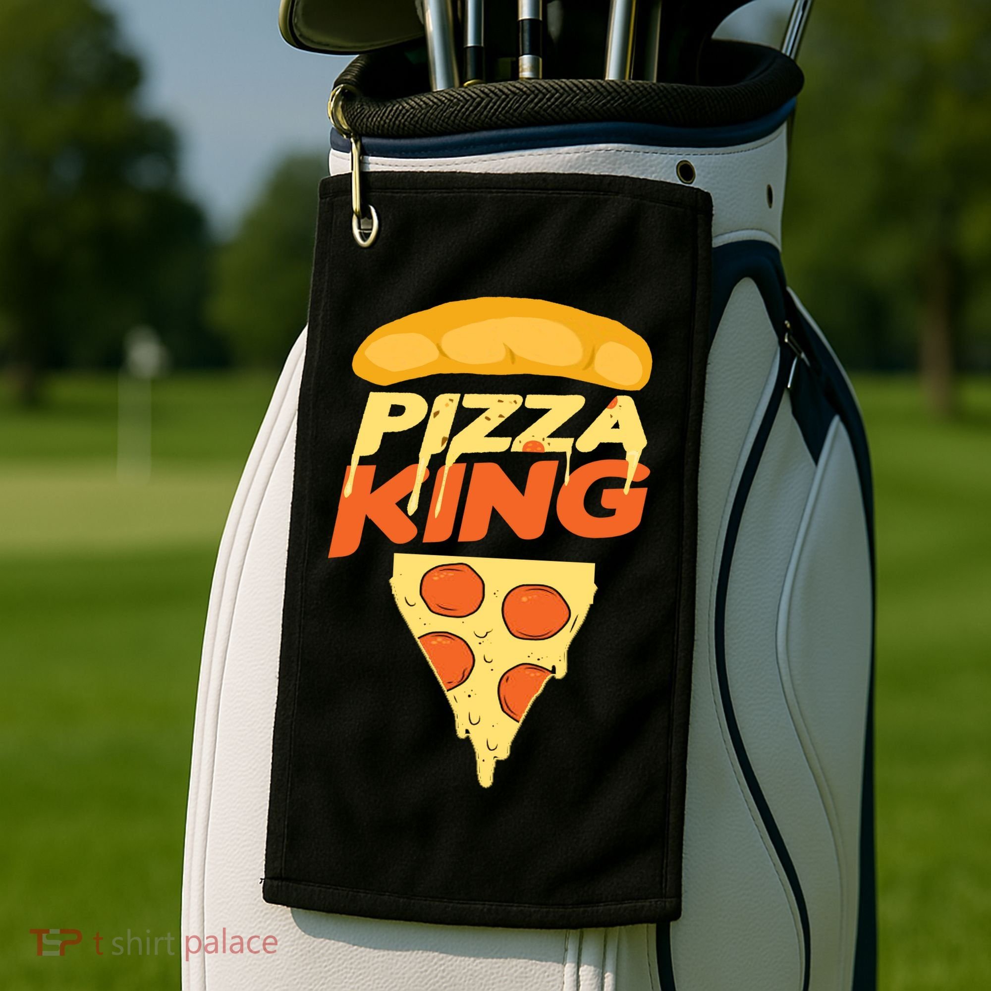 Pizza King Golf Towel
