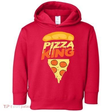 Pizza King Toddler Hoodie