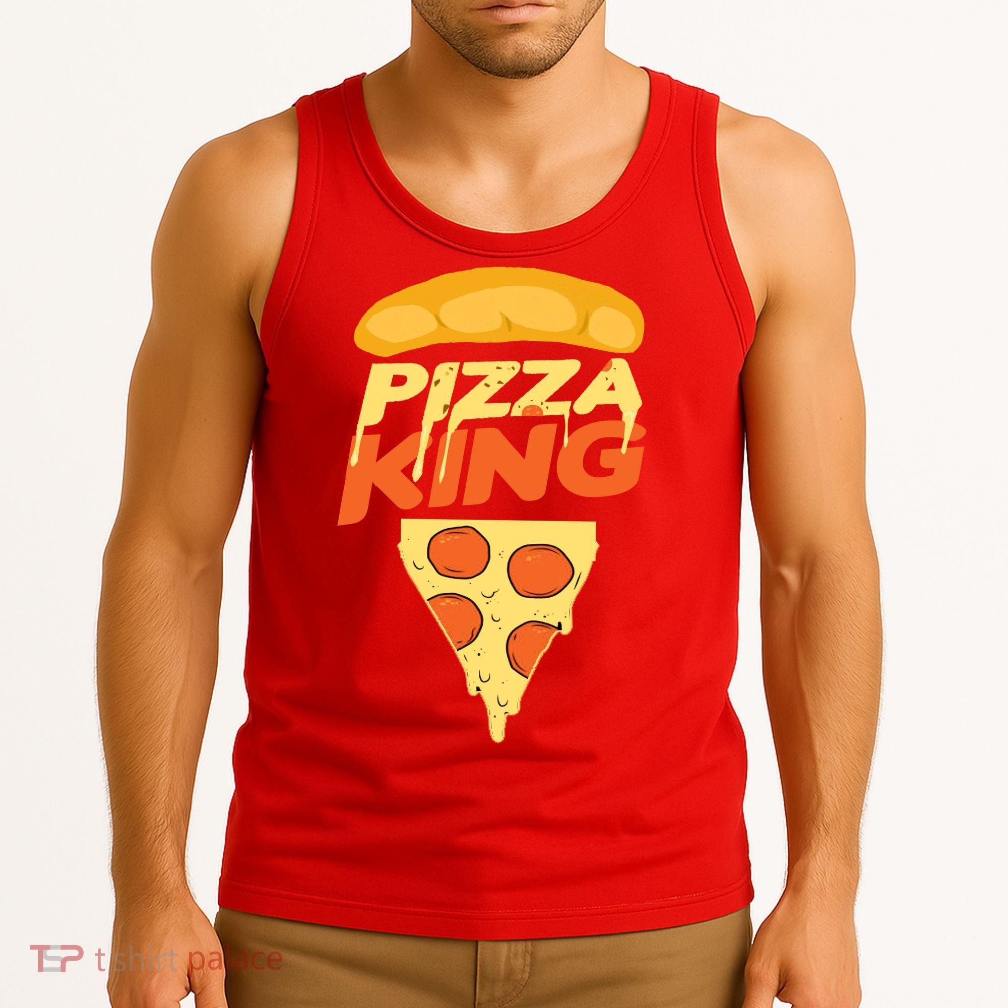 Pizza King Tank Top