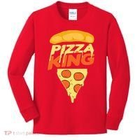 Pizza King Kids Long Sleeve Shirt thumb 0