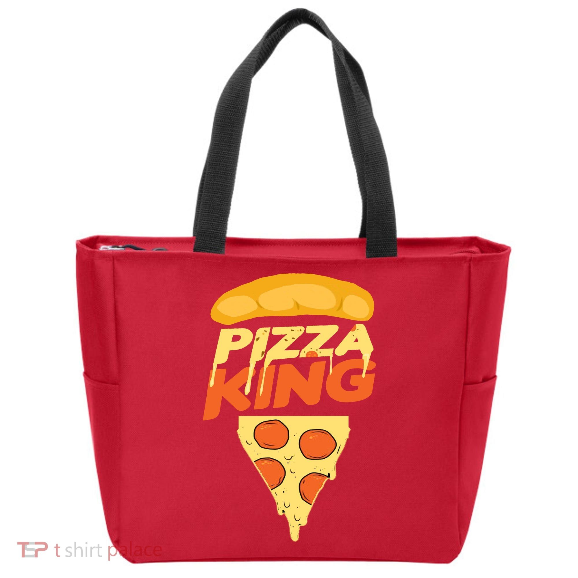 Pizza King Tote Bag