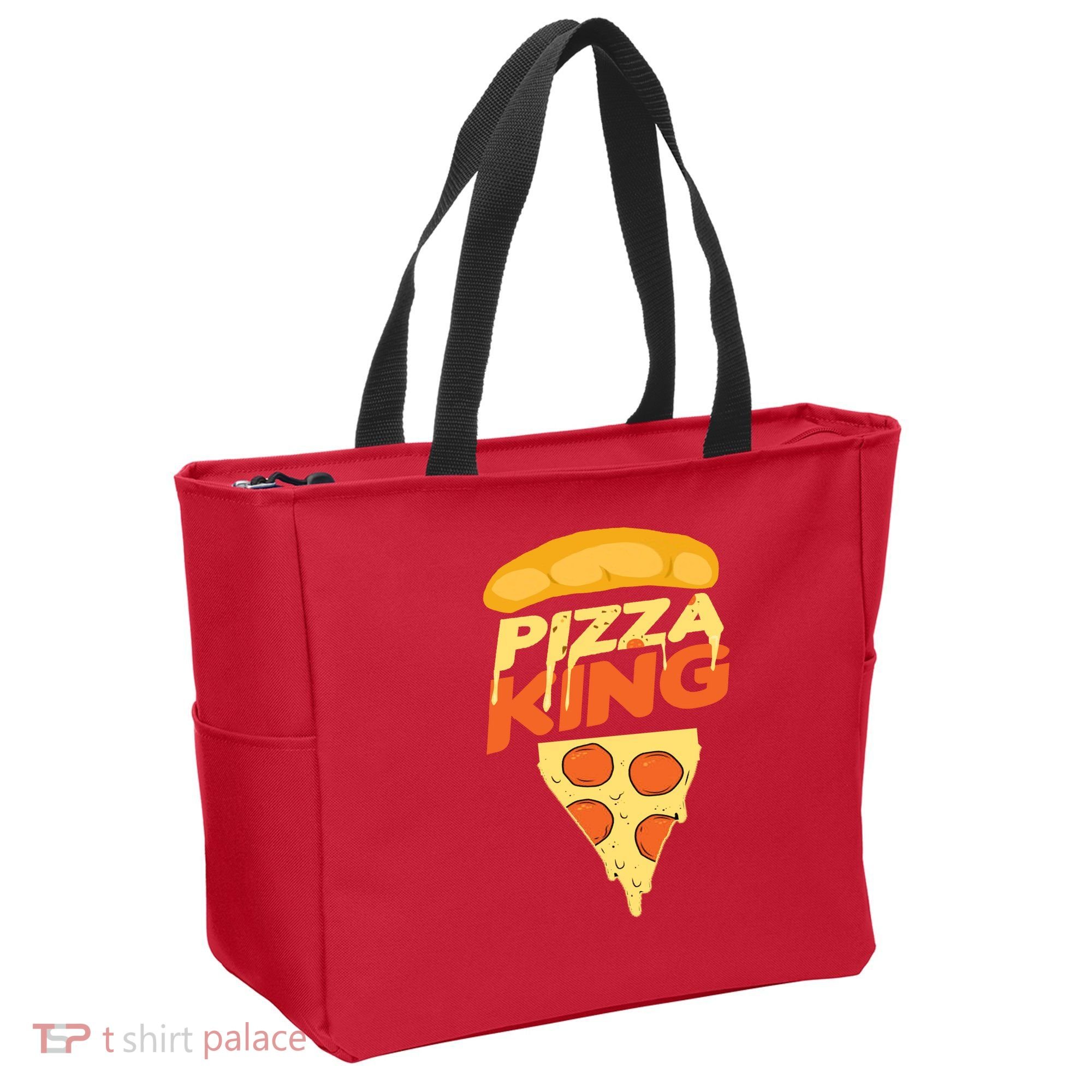 Pizza King Tote Bag