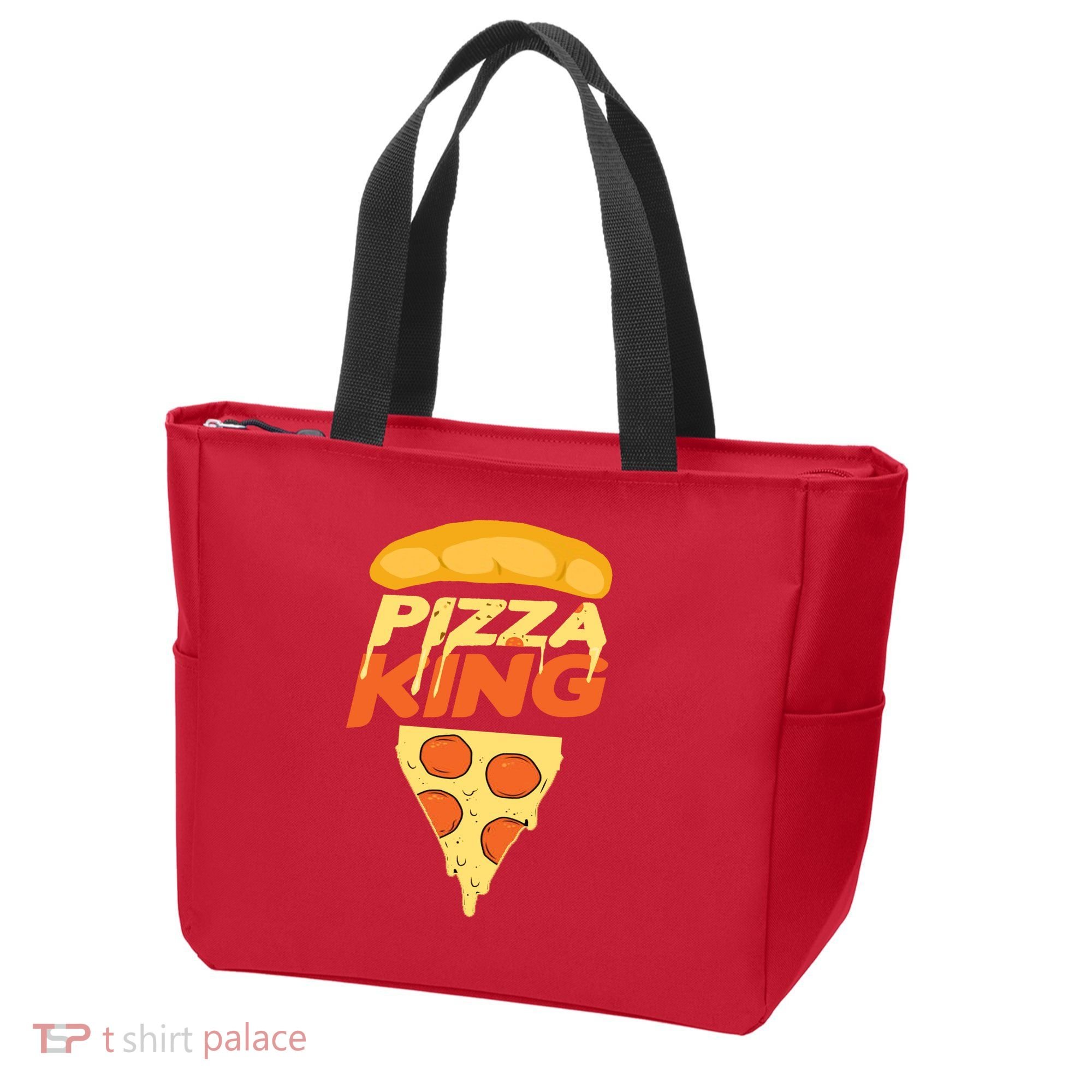Pizza King Tote Bag