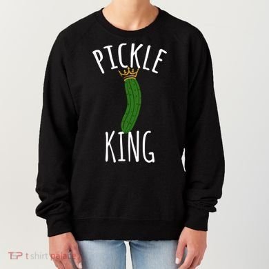Pickle King Pickles Vegan Pickle Gift Women's Sweatshirt