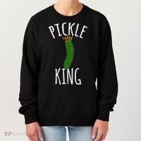 Pickle King Pickles Vegan Pickle Gift Women's Sweatshirt thumb 0