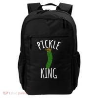 Pickle King Pickles Vegan Pickle Gift Backpack thumb 0