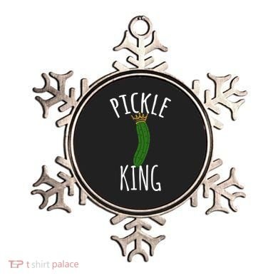 Pickle King Pickles Vegan Pickle Gift Ornament