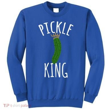 Pickle King Pickles Vegan Pickle Gift Sweatshirt