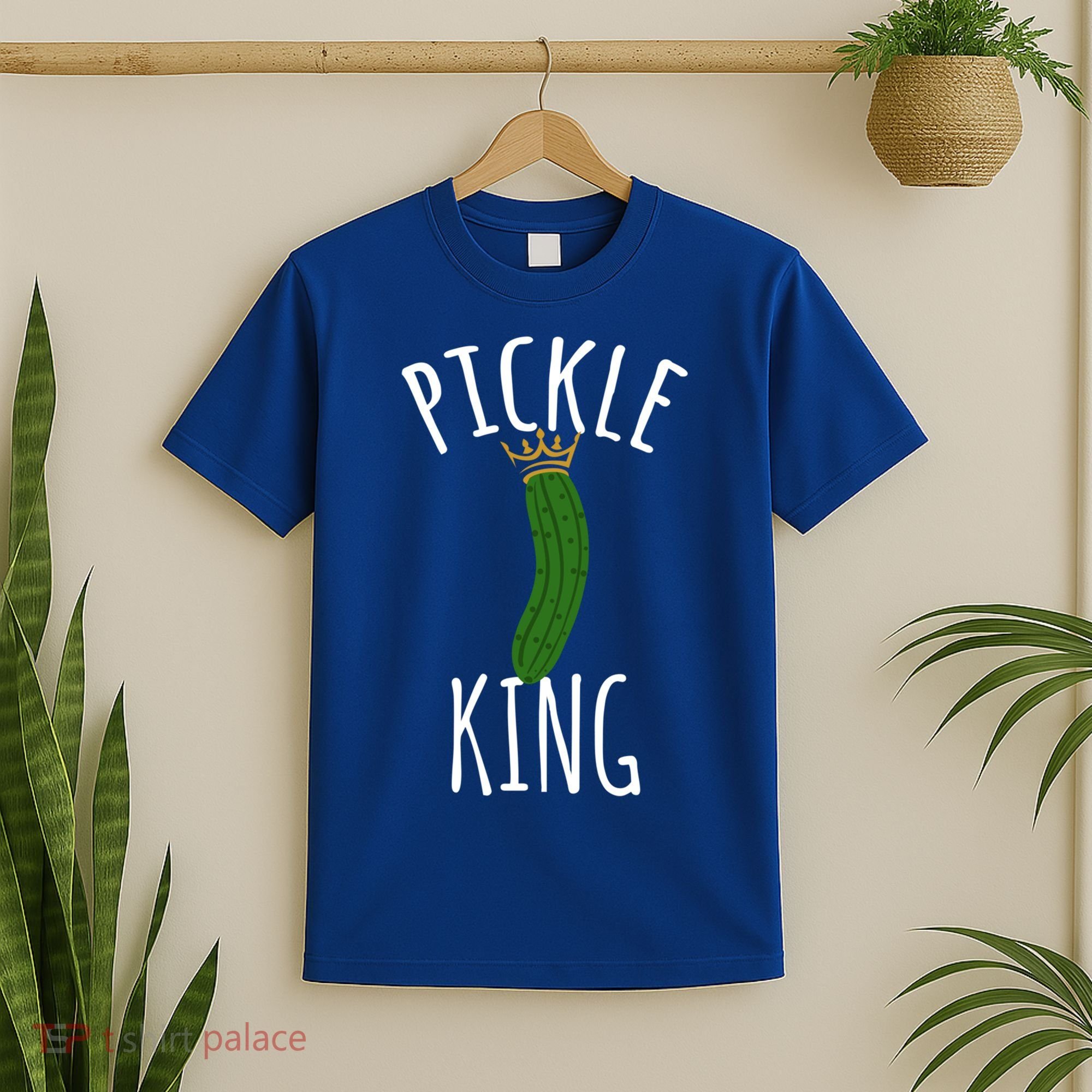 Pickle King Pickles Vegan Pickle Gift T-Shirt