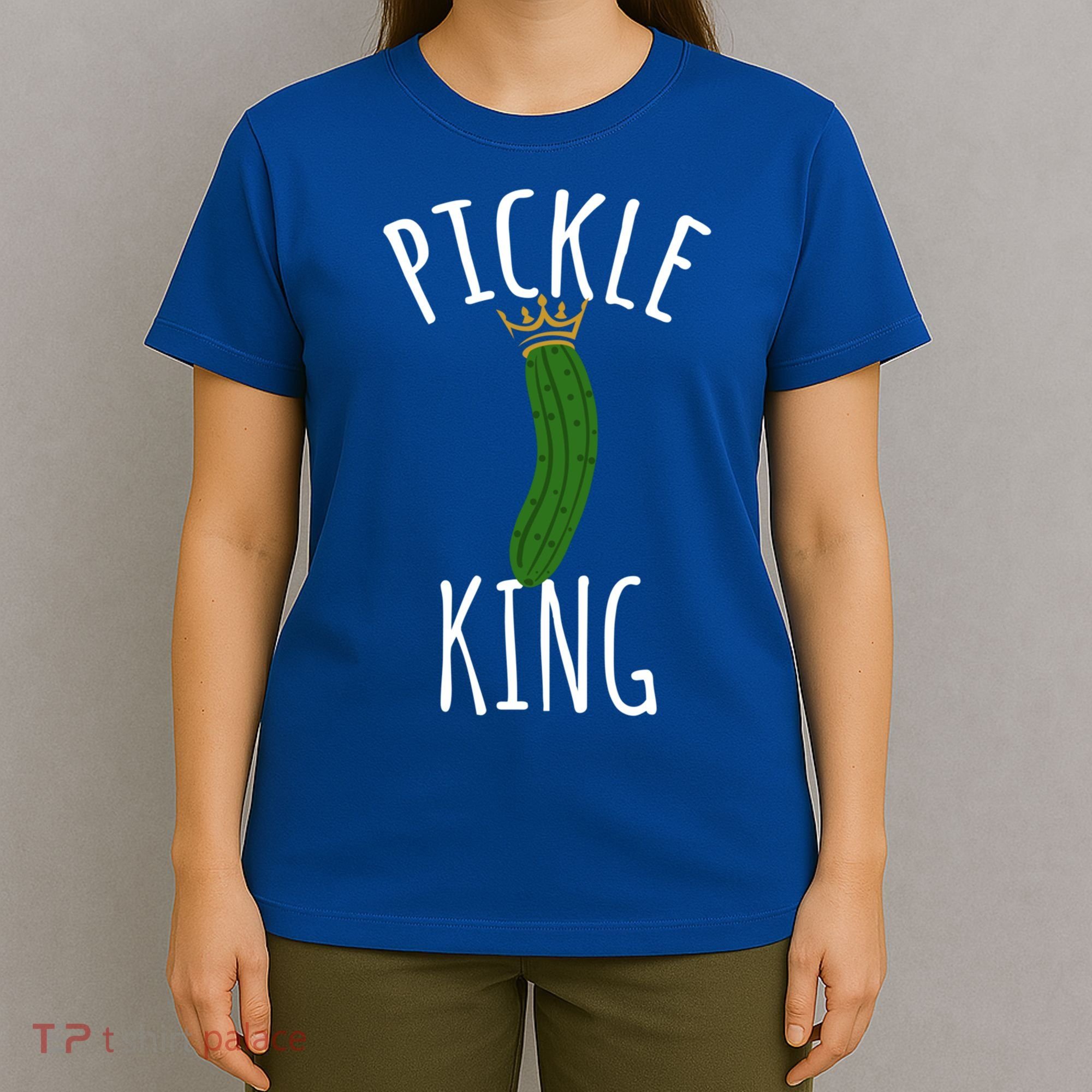 Pickle King Pickles Vegan Pickle Gift T-Shirt
