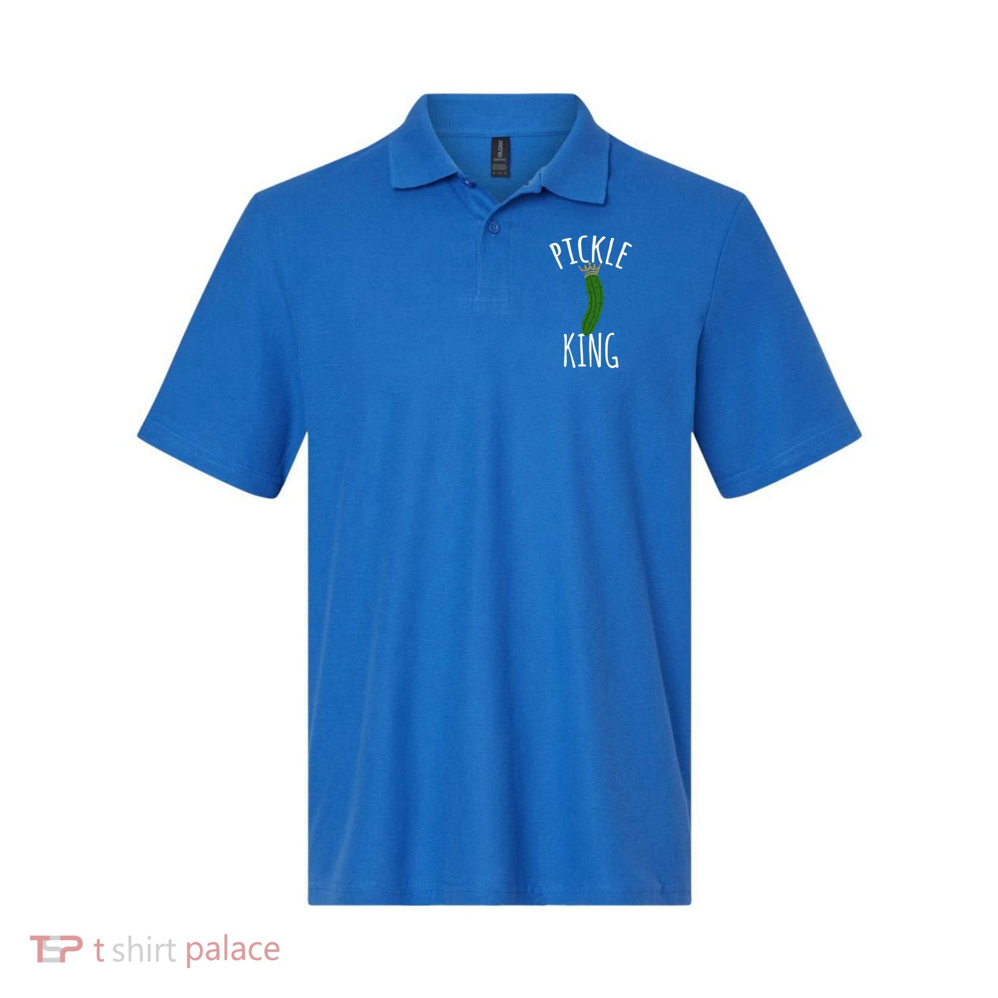 Pickle King Pickles Vegan Pickle Gift Polo