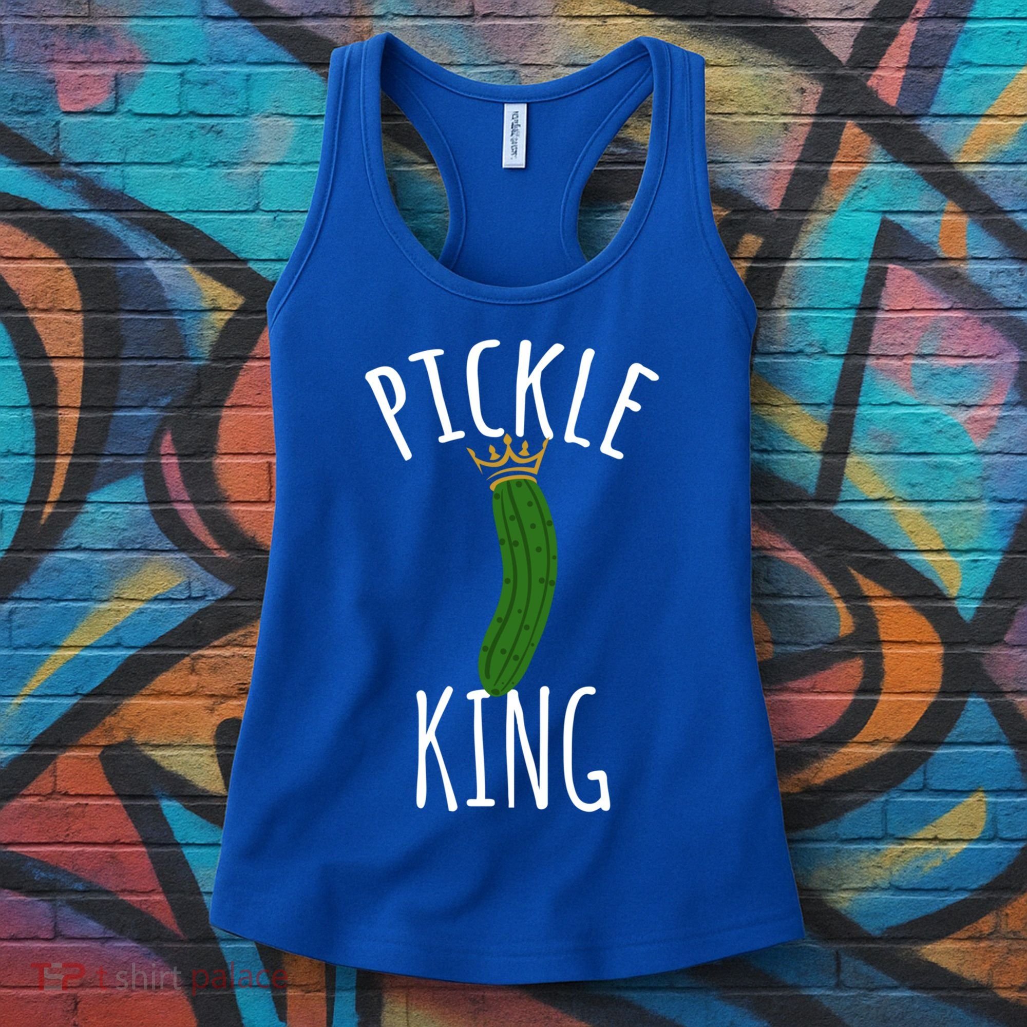 Pickle King Pickles Vegan Pickle Gift Women's Tank Top
