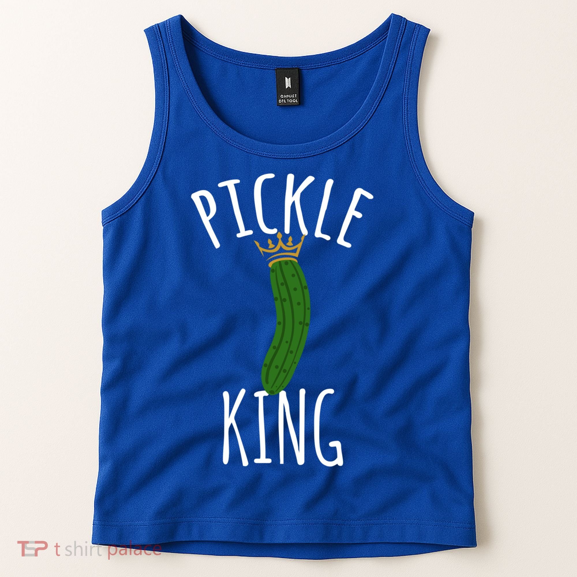 Pickle King Pickles Vegan Pickle Gift Tank Top