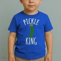 Pickle King Pickles Vegan Pickle Gift Toddler T-Shirt thumb 2