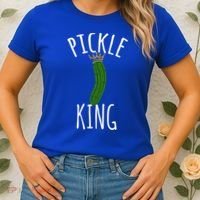 Pickle King Pickles Vegan Pickle Gift Women's T-Shirt thumb 2