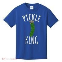 Pickle King Pickles Vegan Pickle Gift Kids T-Shirt thumb 0