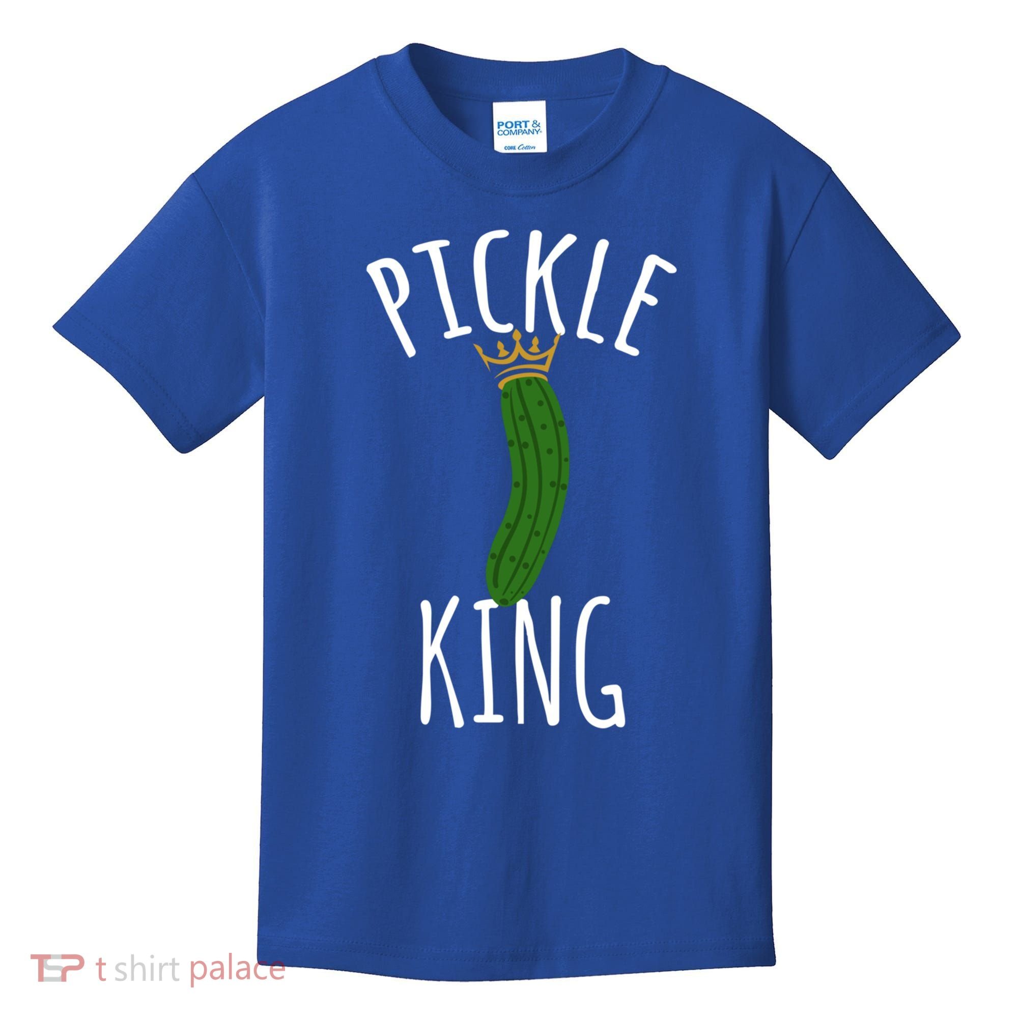 Pickle King Pickles Vegan Pickle Gift Kids T-Shirt
