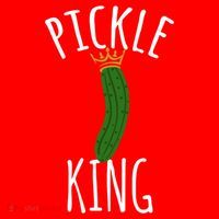 Pickle King Pickles Vegan Pickle Gift Santa Hat thumb 1