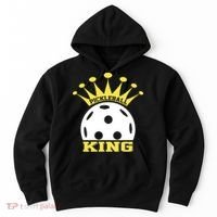 Pickleball King Paddles Player Gift Hoodie thumb 0