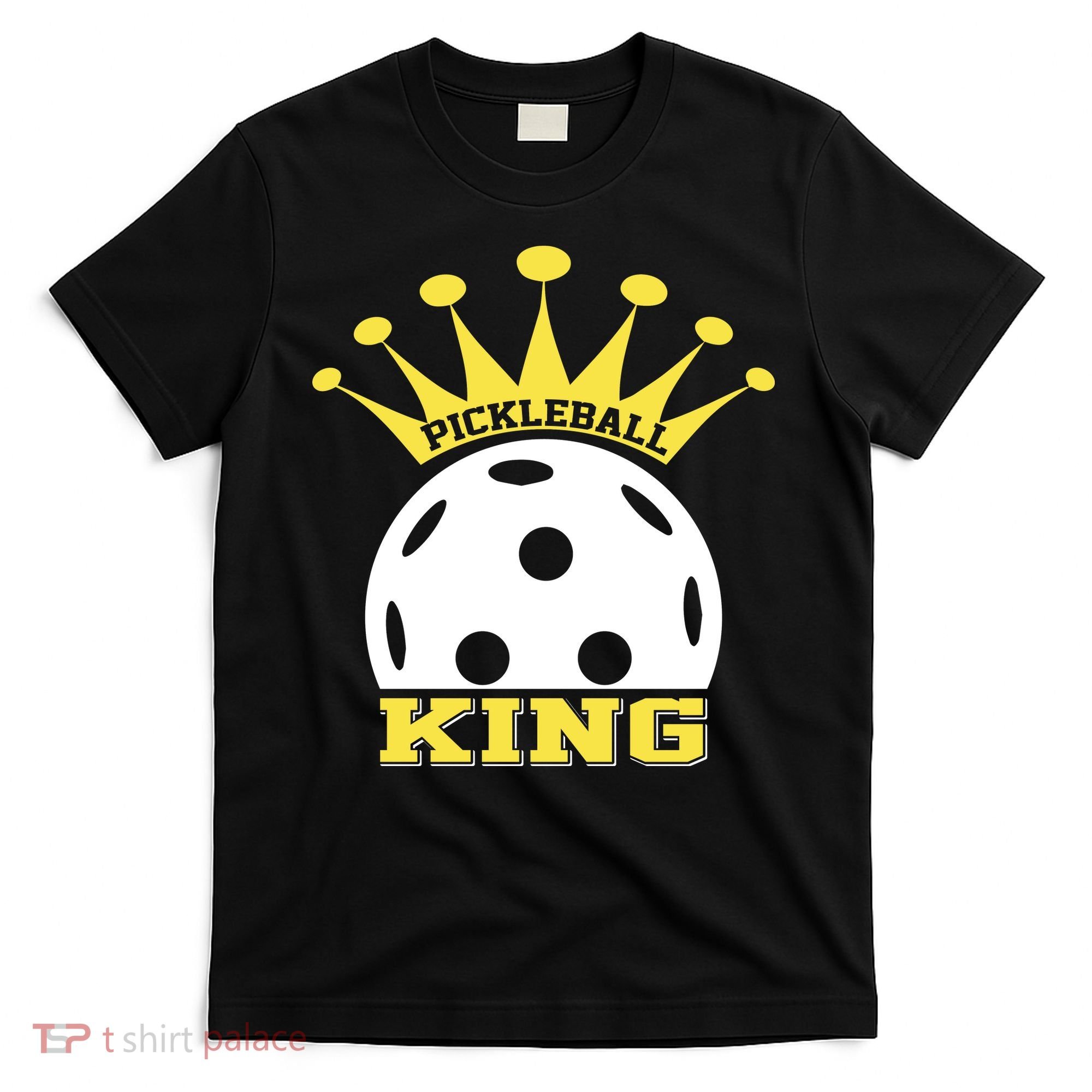 Pickleball King Paddles Player Gift T-Shirt