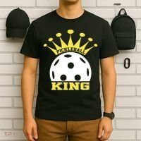 Pickleball King Paddles Player Gift T-Shirt thumb 6
