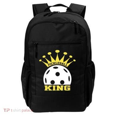 Pickleball King Paddles Player Gift Backpack