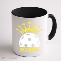 Pickleball King Paddles Player Gift Coffee Mug thumb 1
