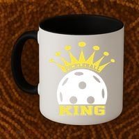 Pickleball King Paddles Player Gift Coffee Mug thumb 2