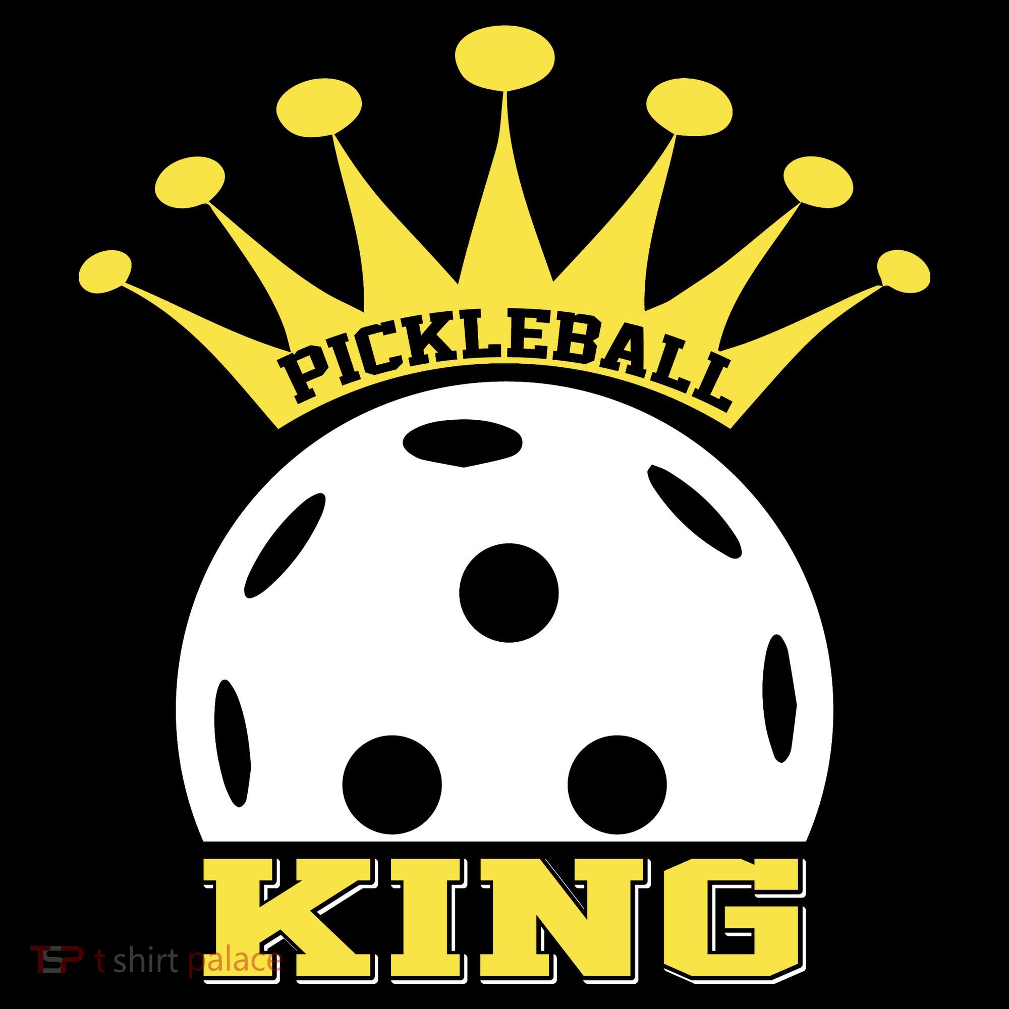 Pickleball King Paddles Player Gift Coffee Mug
