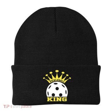 Pickleball King Paddles Player Gift Beanie