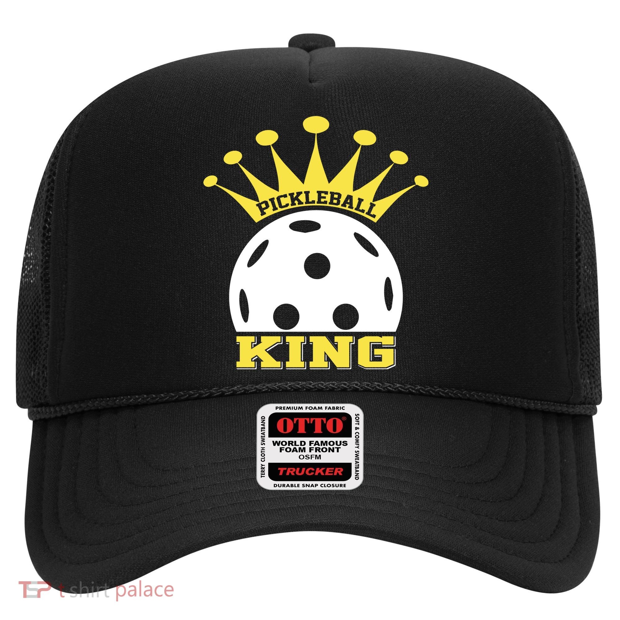 Pickleball King Paddles Player Gift Hat