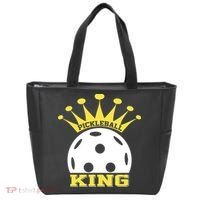 Pickleball King Paddles Player Gift Tote Bag thumb 0