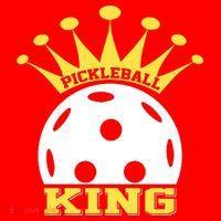 Pickleball King Paddles Player Gift Santa Hat thumb 1