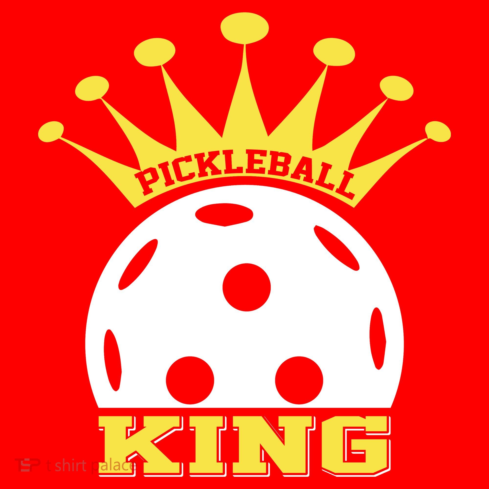 Pickleball King Paddles Player Gift Santa Hat