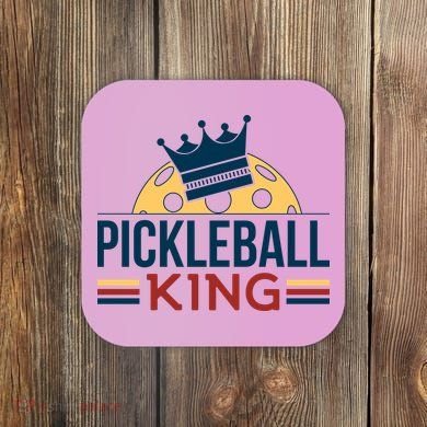 Pickleball King Coaster