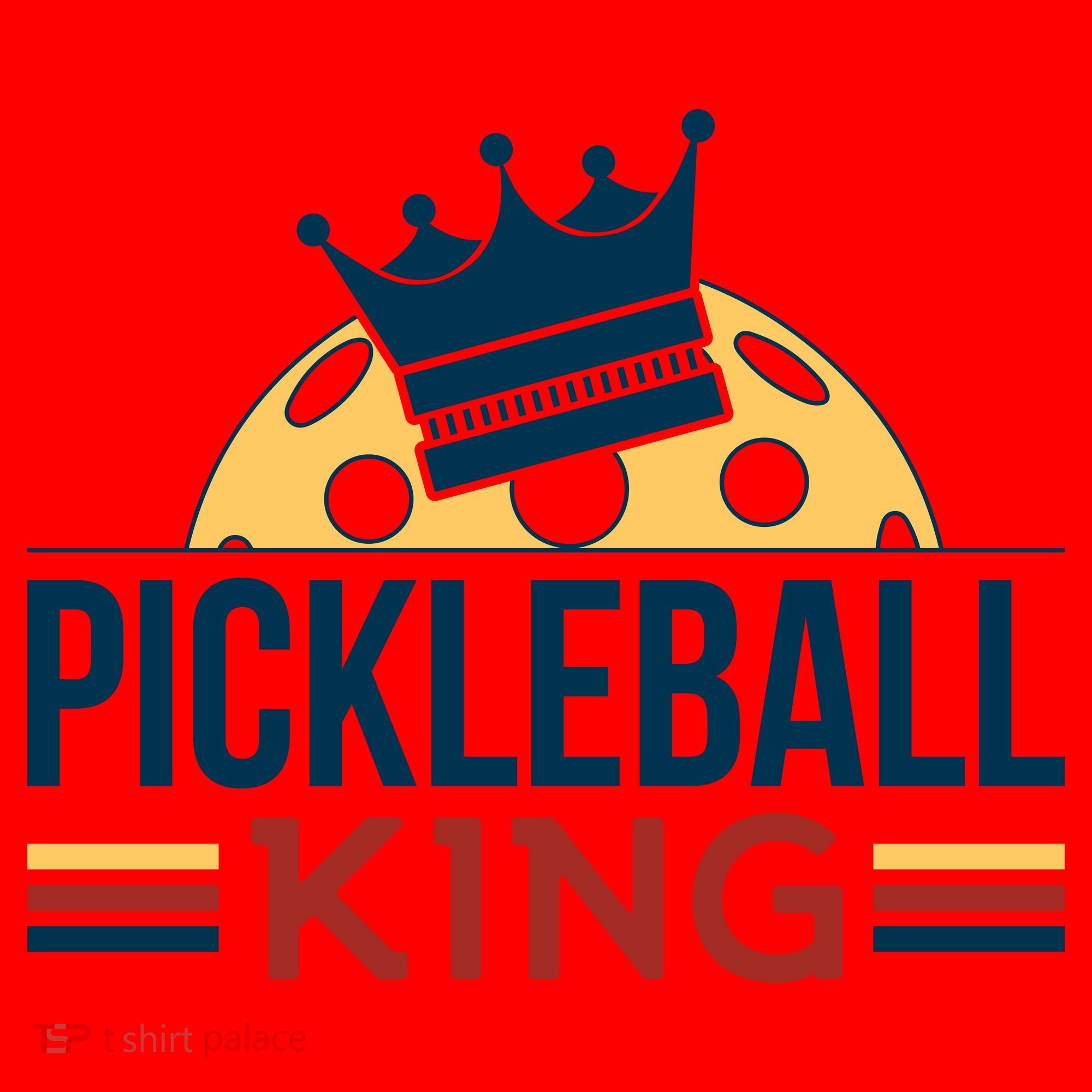 Pickleball King Santa Hat